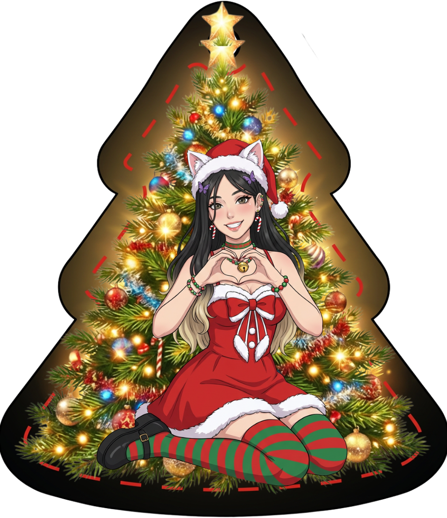 Christmas Ornament with Bessy Q! (*Limited Edition)