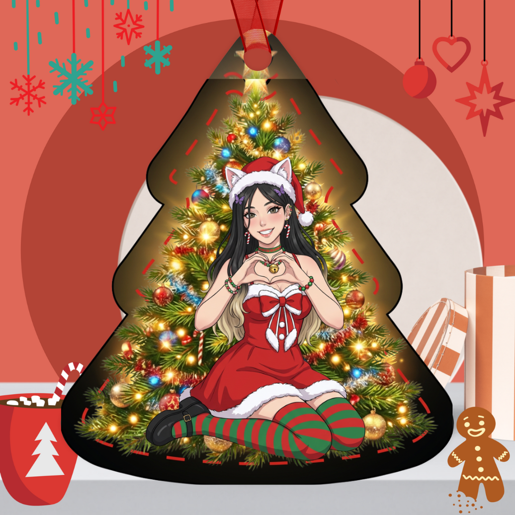 Christmas Ornament with Bessy Q! (*Limited Edition)