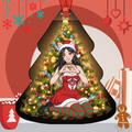 Christmas Ornament with Bessy Q! (*Limited Edition)