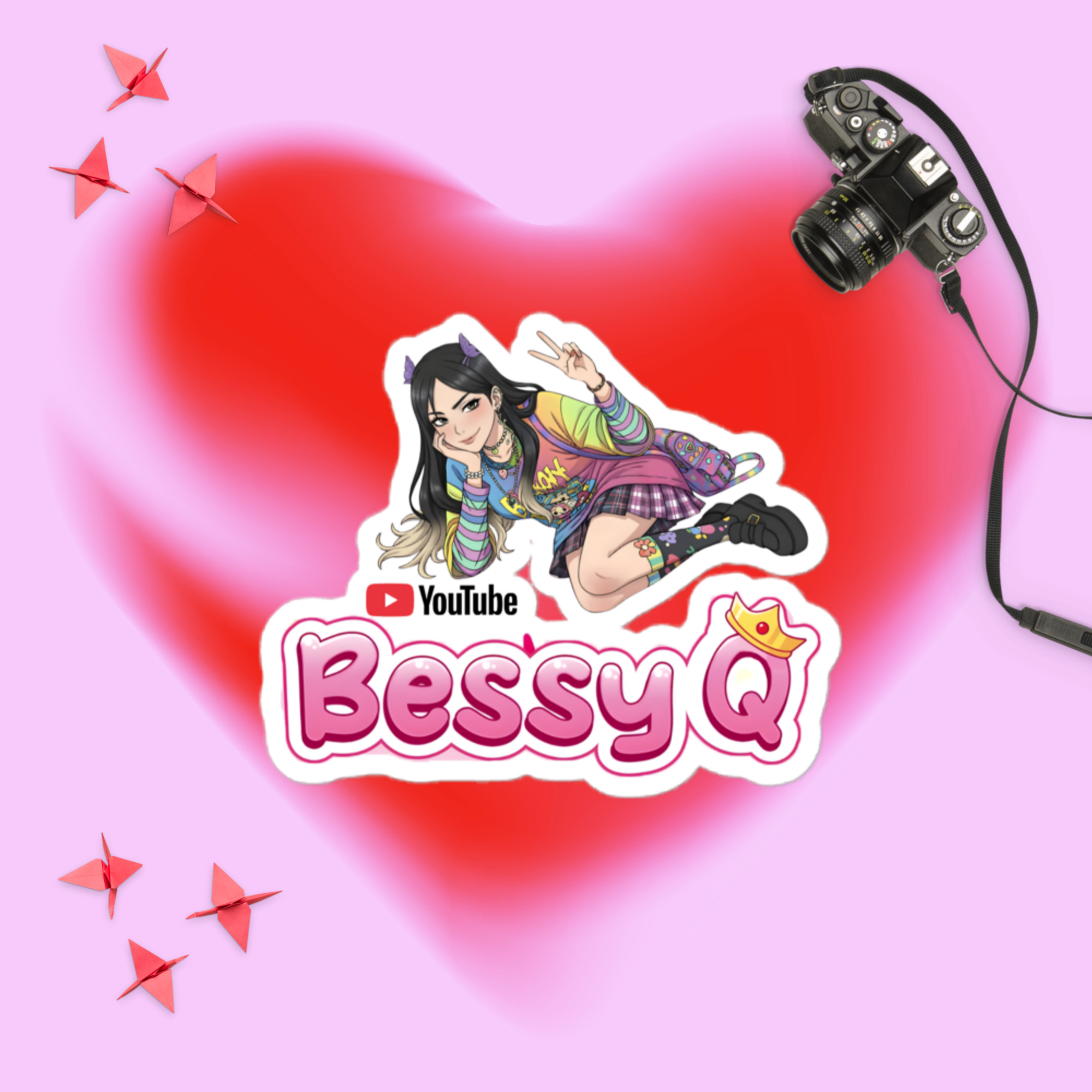 Bessy Q Playful Bubble-free Stickers