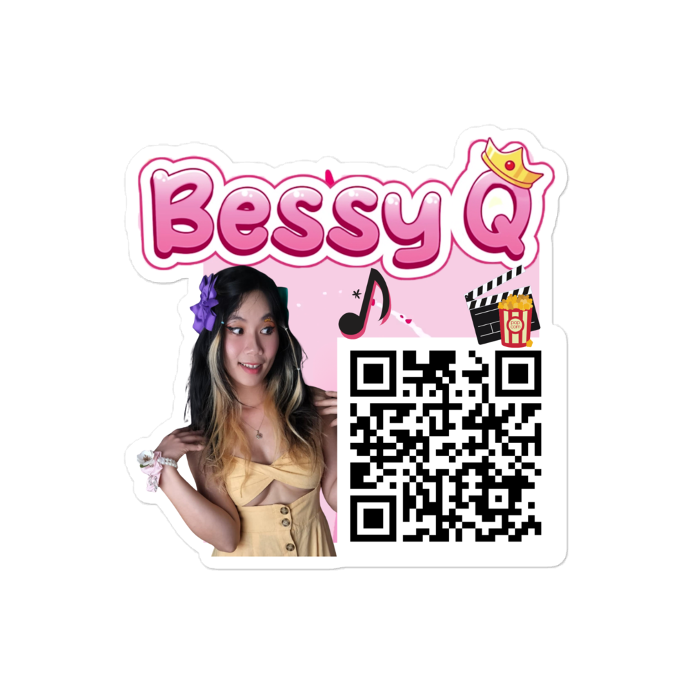 Bessy Q QR Code Bubble-free Stickers