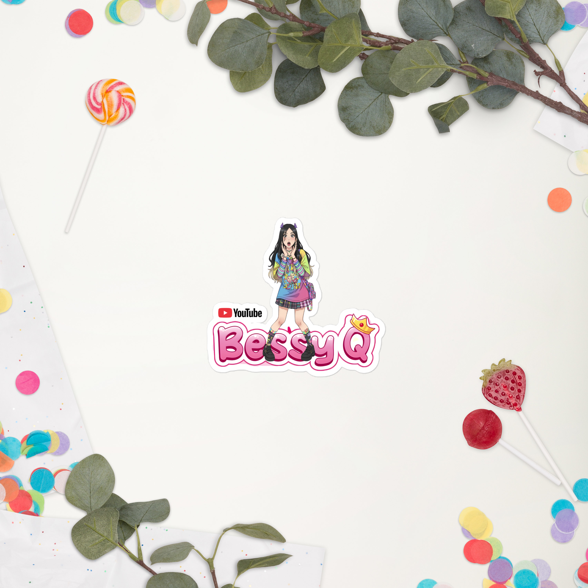 Bessy Q Harajuku Bubble-free Stickers